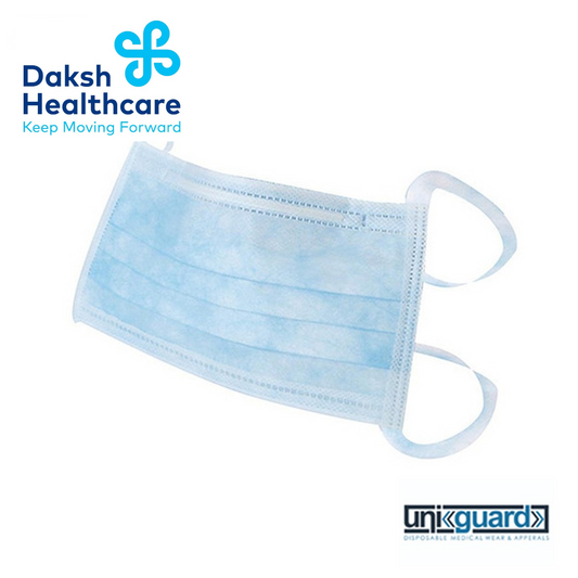Uniguard Medical and Surgical Disposable 3 PLY Soft Elastic Mask