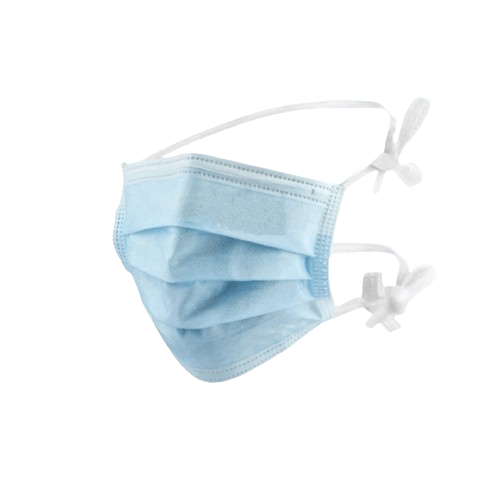 Uniguard Medical and Surgical Disposable 3 PLY Tie on Mask