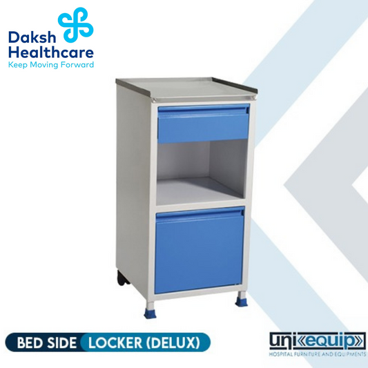 Uniequip Hospital / dental / Clinic bedside locker Deluxe