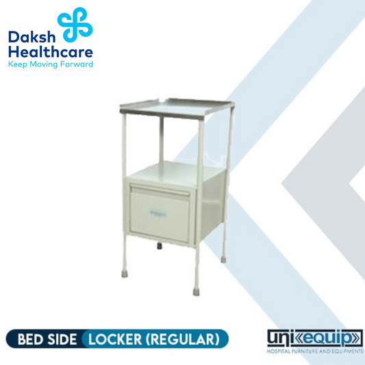Uniequip Beside side locker for hospital / dental / clinic use