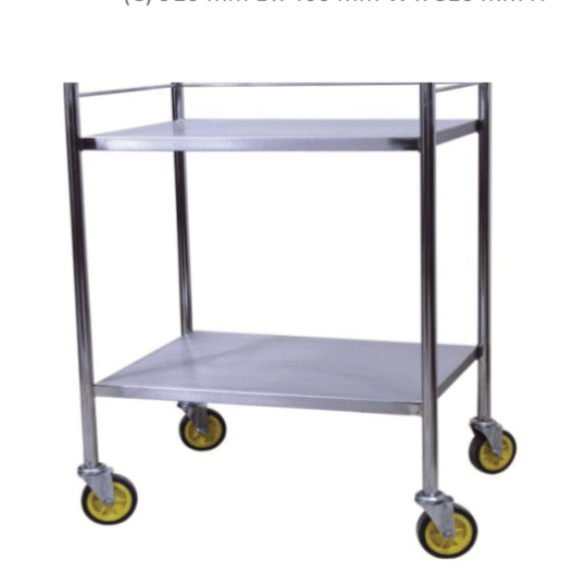 Uniequip Medical / Dental / Hospital Instrument Trolley