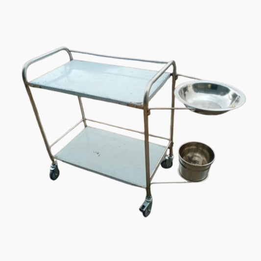Uniequip Medical / Dental / Hospital Instrument Trolley with Bucket