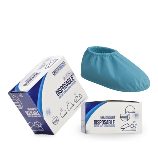 Disposable Medical-Grade Non Woven Shoe Cover use in  / Hospital / Clinic Pack of 100