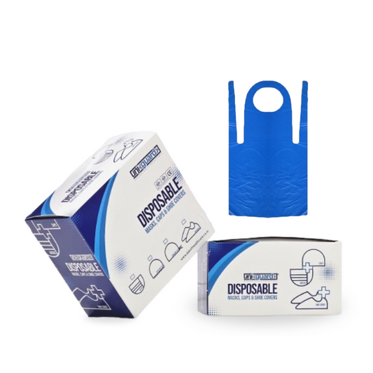Unigaurd Disposable Plastic Apron – Waterproof & Hygienic Protection for Medical and Industrial Use